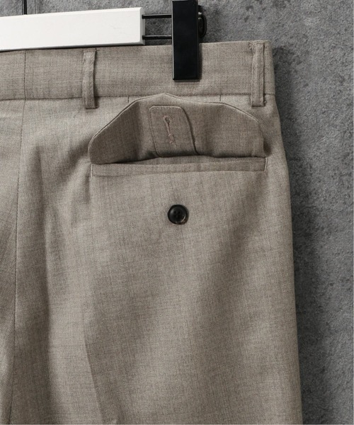 lownn（ローン）の「【LOWNN / ローン】 STRAIGHT TROUSERS（スラックス・メンズ・ブラック/ベージュ/ネイビー・46/48/44）」の6枚目の写真