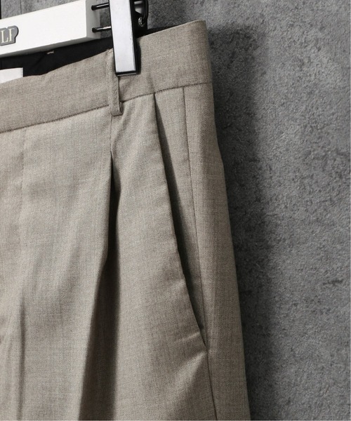 lownn（ローン）の「【LOWNN / ローン】 STRAIGHT TROUSERS（スラックス・メンズ・ブラック/ベージュ/ネイビー・46/48/44）」の8枚目の写真