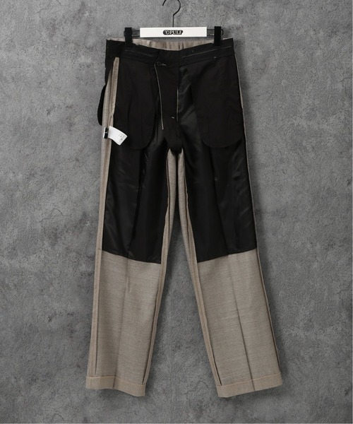 lownn（ローン）の「【LOWNN / ローン】 STRAIGHT TROUSERS（スラックス・メンズ・ブラック/ベージュ/ネイビー・46/48/44）」の17枚目の写真