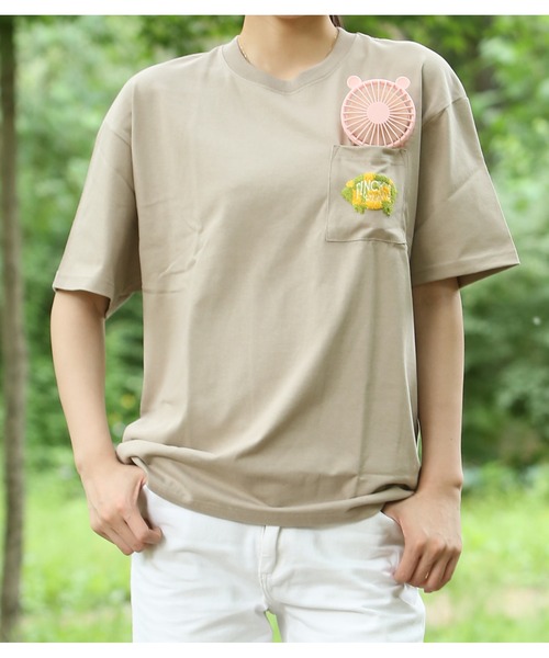 WESTSEA（ウエストシー）の「FINCK'S USコットン ワンポイント刺繍 ルーズサイズ 半袖Tシャツ（Tシャツ/カットソー・メンズ・ラベンダー/グリーン系その他/ホワイト系その他3/ホワイト系その他7/ベージュ系その他5/ホワイト系その他/ワイン/ホワイト系その他4/ベージュ系その他2/グリーン系その他2/グレー系その他/チャコール/ホワイト系その他5/ベージュ系その他3/オフホワイト/ベージュ系その他/ホワイト系その他2/ホワイト系その他6/ベージュ系その他4/サックスブルー/ベージュ・XL/M/L）」の13枚目の写真