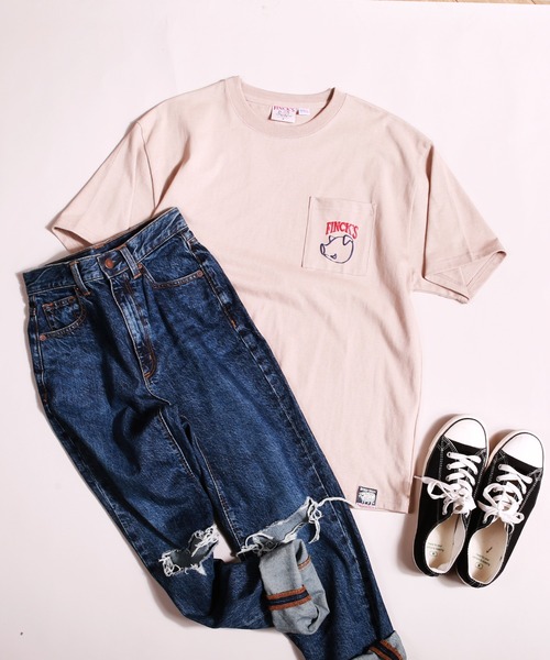 WESTSEA（ウエストシー）の「FINCK'S USコットン ワンポイント刺繍 ルーズサイズ 半袖Tシャツ（Tシャツ/カットソー・メンズ・ラベンダー/グリーン系その他/ホワイト系その他3/ホワイト系その他7/ベージュ系その他5/ホワイト系その他/ワイン/ホワイト系その他4/ベージュ系その他2/グリーン系その他2/グレー系その他/チャコール/ホワイト系その他5/ベージュ系その他3/オフホワイト/ベージュ系その他/ホワイト系その他2/ホワイト系その他6/ベージュ系その他4/サックスブルー/ベージュ・XL/M/L）」の16枚目の写真