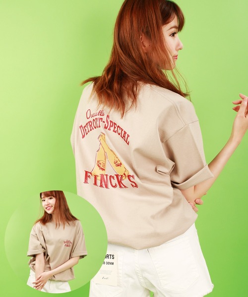 WESTSEA（ウエストシー）の「FINCK'S USコットン ワンポイント刺繍 ルーズサイズ 半袖Tシャツ（Tシャツ/カットソー・メンズ・ラベンダー/グリーン系その他/ホワイト系その他3/ホワイト系その他7/ベージュ系その他5/ホワイト系その他/ワイン/ホワイト系その他4/ベージュ系その他2/グリーン系その他2/グレー系その他/チャコール/ホワイト系その他5/ベージュ系その他3/オフホワイト/ベージュ系その他/ホワイト系その他2/ホワイト系その他6/ベージュ系その他4/サックスブルー/ベージュ・XL/M/L）」の17枚目の写真