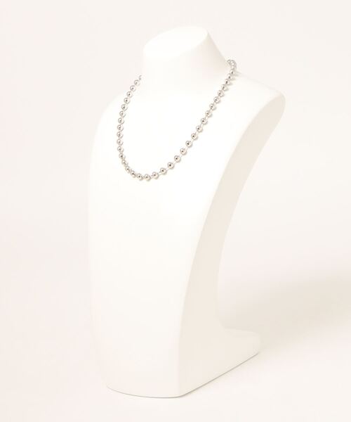 JOURNAL STANDARD（ジャーナルスタンダード）の「■■■ボールチェーンネックレス（ネックレス・レディース・シルバー・FREE）」の2枚目の写真