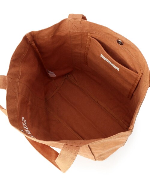 pink adobe（ピンクアドベ）の「◆刺しゅうキャンバストート（トートバッグ・レディース・ブラック/アイボリー/マスタード/キャメル・00）」の14枚目の写真