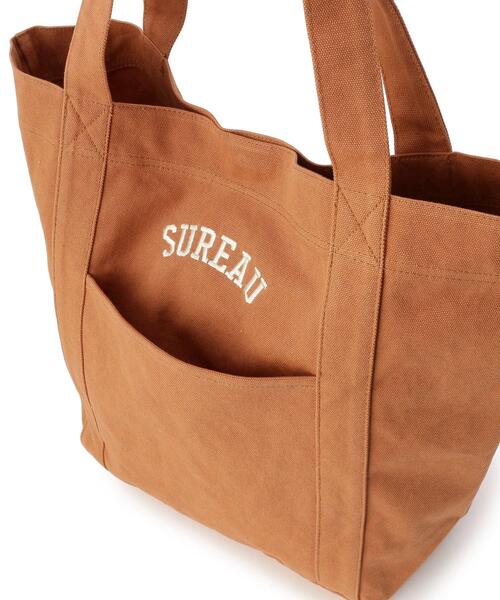 pink adobe（ピンクアドベ）の「◆刺しゅうキャンバストート（トートバッグ・レディース・ブラック/アイボリー/マスタード/キャメル・00）」の6枚目の写真