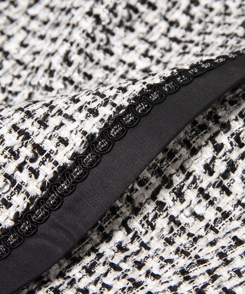 23区（ニジュウサンク）の「ブライトミックスツイード ジャケット