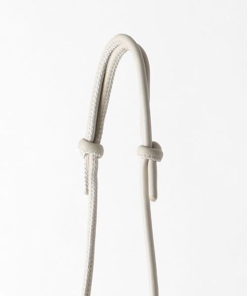 BEAUTY&YOUTH UNITED ARROWS（ビューティーアンドユースユナイテッドアローズ）の「BY クリアチェックスクエアミニショルダーバッグ ◆（ショルダーバッグ・レディース・ライトグレー/イエロー・FREE）」の8枚目の写真