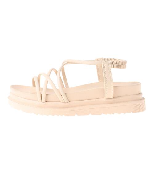 INGNI（イング）の「コードストラップサンダル（サンダル・レディース・ブラウン/ブラック/ベージュ/ブラック系その他/ライトグリーン・M/S/LL/L）」の13枚目の写真