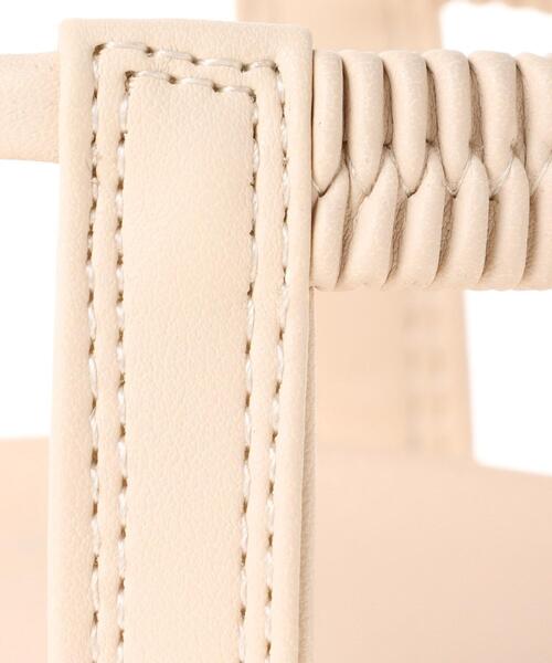 INGNI（イング）の「コードストラップサンダル（サンダル・レディース・ブラウン/ブラック/ベージュ/ブラック系その他/ライトグリーン・M/S/LL/L）」の11枚目の写真