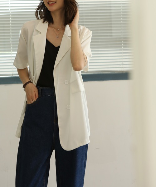 MAISON DE THERESE（メゾン ド テレーズ）の「半袖テーラード