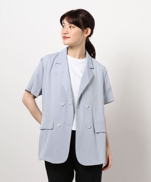 MAISON DE THERESE（メゾン ド テレーズ）の「半袖テーラード