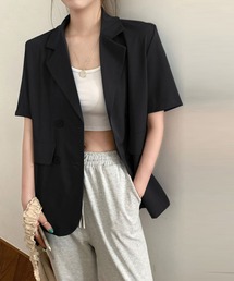 半袖テーラードジャケット