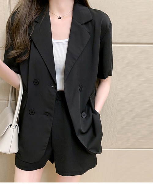 MAISON DE THERESE（メゾン ド テレーズ）の「半袖テーラード