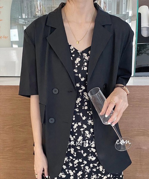 MAISON DE THERESE（メゾン ド テレーズ）の「半袖テーラード