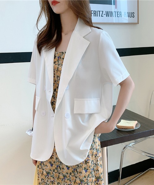 MAISON DE THERESE（メゾン ド テレーズ）の「半袖テーラード