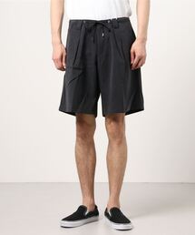 PORT BY ARK | PORT BY ARK / ポートバイアーク：Tuck Wide Shorts：PO09-P002[COR](その他パンツ)