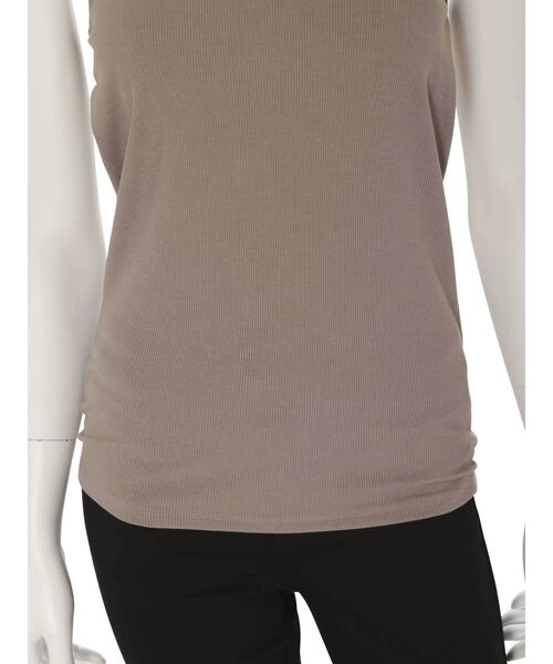 MERCURYDUO（マーキュリーデュオ）の「カップ付バックレースキャミ（Tシャツ/カットソー・レディース・オフホワイト/ブラック/ブラウン・FREE）」の13枚目の写真