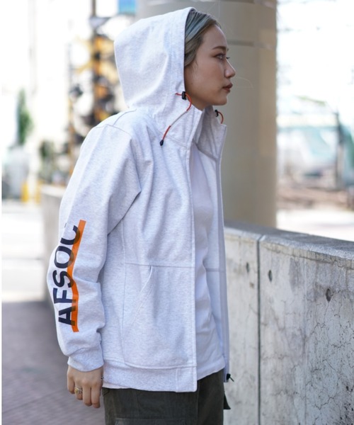 AVIREX（アヴィレックス）の「【AVIREX FLYER'S】スウェット パーカー/ L/S SWEAT PARKA/AF（パーカー・レディース・ライトグレー/ブラック/オリーブ/オレンジ・FREE）」の19枚目の写真