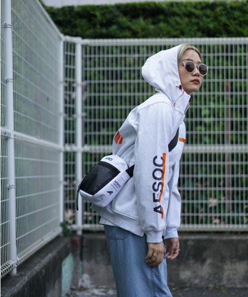 AVIREX（アヴィレックス）の「【AVIREX FLYER'S】スウェット パーカー/ L/S SWEAT PARKA/AF（パーカー・レディース・ライトグレー/ブラック/オリーブ/オレンジ・FREE）」の9枚目の写真