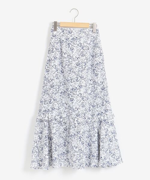 MAJESTIC LEGON（マジェスティックレゴン）の「フラワーマーメイドスカート（スカート・レディース・ホワイト系その他/ブラック系その他/ブルー系その他2/A・SMALL/MEDIUM）」の18枚目の写真