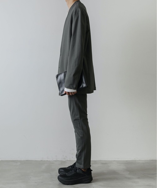１着でも送料無料 ATTACHMENT（アタッチメント）の「COMPRESSED JERSEY PONTE パンツ
