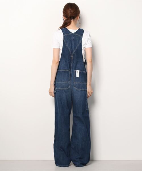 Wrangler（ラングラー）の「【Wrangler/ラングラー】OVERALL オーバーオール/デニム（サロペット/オーバーオール・メンズ・ダークインディゴブルー/ライトインディゴブルー・S/M/L/XL）」の5枚目の写真