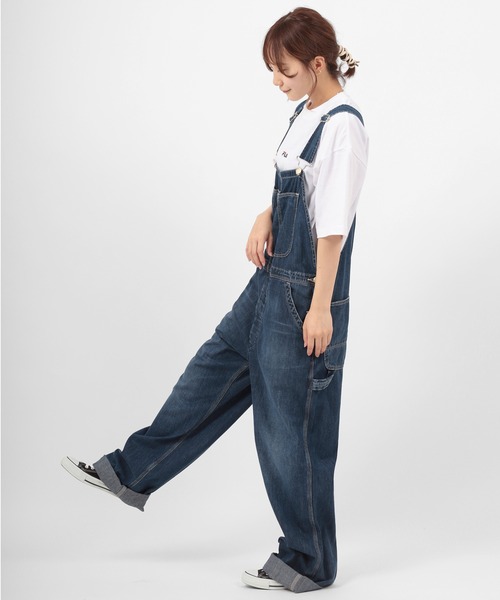 Wrangler（ラングラー）の「【Wrangler/ラングラー】OVERALL オーバーオール/デニム（サロペット/オーバーオール・メンズ・ダークインディゴブルー/ライトインディゴブルー・S/M/L/XL）」の12枚目の写真