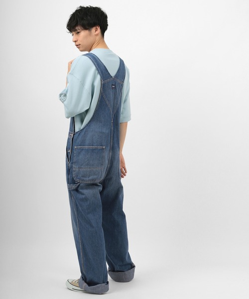 Wrangler（ラングラー）の「【Wrangler/ラングラー】OVERALL オーバーオール/デニム（サロペット/オーバーオール・メンズ・ダークインディゴブルー/ライトインディゴブルー・S/M/L/XL）」の9枚目の写真