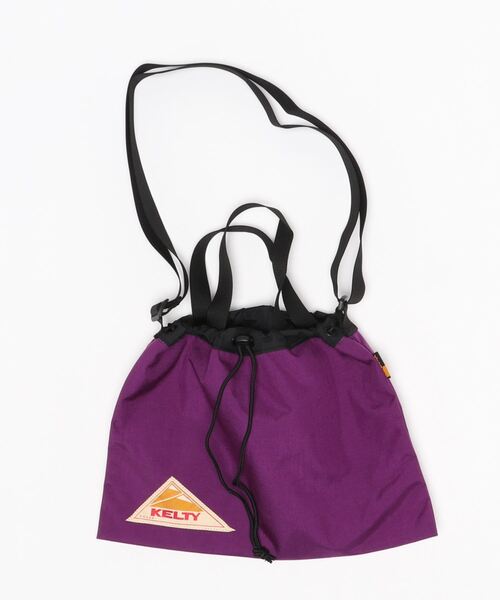 KELTY（ケルティ）の「【KELTY/ケルティ】フラットキンチャクショルダー/FLAT KINCHAKU with HANDLE（ショルダーバッグ・メンズ・ブラック/パープル/ネイビー/レッド/オリーブ/ブルー/グリーン/ダークグレー/サンドベージュ/セージグリーン/タン/マスタード/ブラウン系その他/モカ・FREE）」の13枚目の写真
