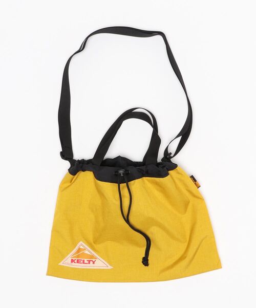 KELTY（ケルティ）の「【KELTY/ケルティ】フラットキンチャクショルダー/FLAT KINCHAKU with HANDLE（ショルダーバッグ・メンズ・ブラック/パープル/ネイビー/レッド/オリーブ/ブルー/グリーン/ダークグレー/サンドベージュ/セージグリーン/タン/マスタード/ブラウン系その他/モカ・FREE）」の14枚目の写真