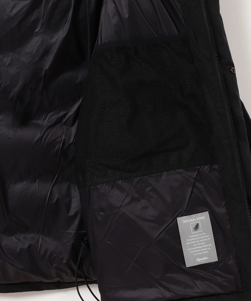 Ray BEAMS(レイビームス)の「GYMPHLEX / フード ダウン ジャケット(ダウンジャケット/コート・レディース・ブラック/ベージュ・12/14)」の9枚目の写真