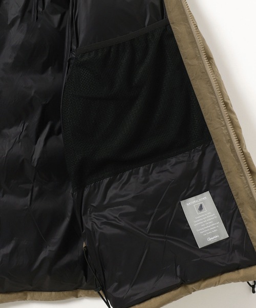Ray BEAMS(レイビームス)の「GYMPHLEX / フード ダウン ジャケット(ダウンジャケット/コート・レディース・ブラック/ベージュ・12/14)」の15枚目の写真