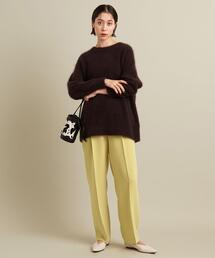 BEAUTY&YOUTH UNITED ARROWS | BY ダブルクロスタックワイドテーパードパンツ -ウォッシャブル- ∴(その他パンツ)