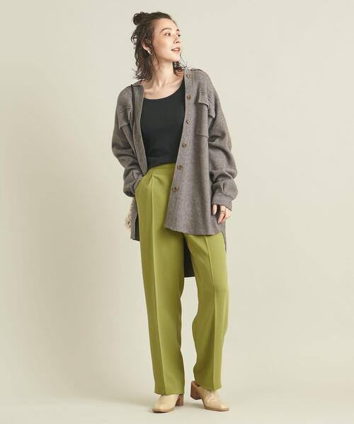 新品　BEAUTY&YOUTH  ダブルクロスタックワイドパンツ BEAUTY&YOUTH UNITED ARROWS（ビューティーアンドユース