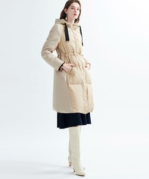 LANVIN en Bleu（ランバンオンブルー）の「ウールコンビロングダウン