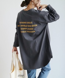 reca | バッグロゴプリントロンT(Tシャツ/カットソー)