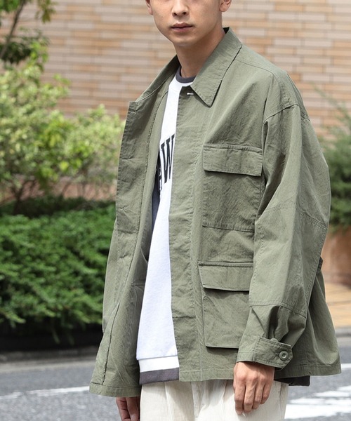 BEAMS♦️WEB限定BDUオーバーシャツJKT♦オリーブM(大きめ)ビームス BEAMS♦️WEB限定BDUオーバーシャツJKT♢オリーブM(大きめ)ビームス
