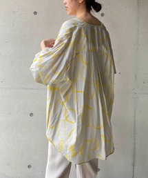 CAPRICIEUX LE'MAGE | ライン柄フレアシャツ(シャツ/ブラウス)