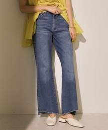 Bou Jeloud | ステップヘムフレアデニムパンツ(デニムパンツ)