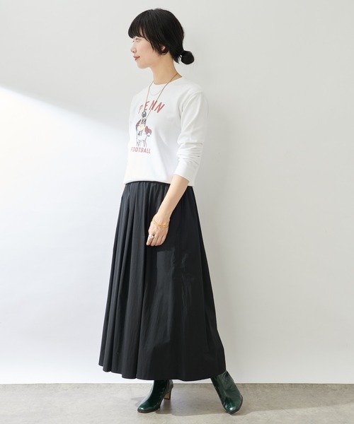 GOOD ROCK SPEED(グッドロックスピード)の「PENNSYLVANIA カレッジスウェット(Tシャツ/カットソー・レディース・オフホワイト・FREE)」の17枚目の写真