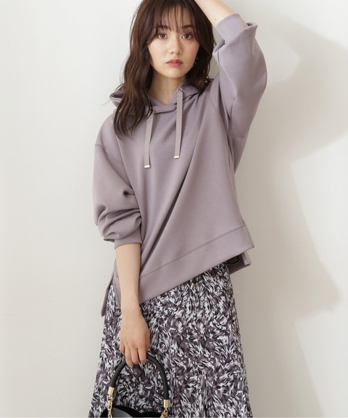 PROPORTION BODY DRESSING（プロポーションボディドレッシング）の「ビッグシルエットポンチパーカー / 1211260901（Tシャツ/カットソー・レディース・ライトピンク/グレー/パープル系その他4・FREE）」の7枚目の写真