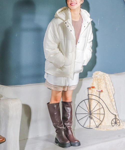 Honeys（ハニーズ）の「ファイバーダウンブルゾン（ブルゾン