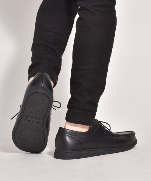 SVEC（シュベック）の「ライトソール チロリアンシューズ / モカシン（モカシン/デッキシューズ・メンズ・ブラック/ブラック系その他・43/45/42/44/40/41）」の5枚目の写真