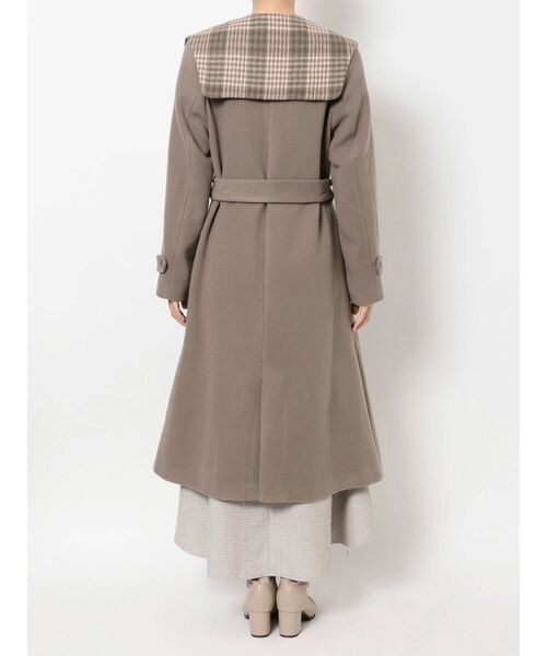 dazzlin(ダズリン)の「セーラーカラーチェスターコート(チェスターコート・レディース・ブルー/モカ/その他1・SMALL/MEDIUM)」の20枚目の写真