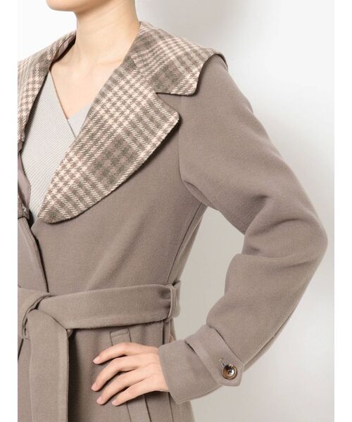 dazzlin(ダズリン)の「セーラーカラーチェスターコート(チェスターコート・レディース・ブルー/モカ/その他1・SMALL/MEDIUM)」の22枚目の写真