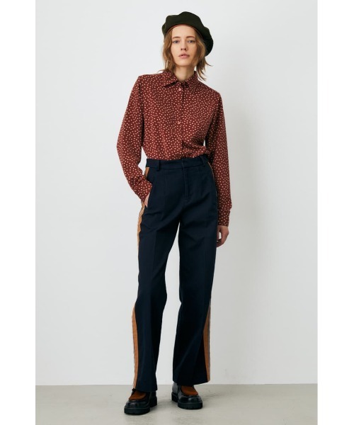 MOUSSY（マウジー）の「DOT PATTERN CLASSIC シャツ（シャツ/ブラウス・レディース・ブラック系その他/レッド系その他・FREE）」の12枚目の写真