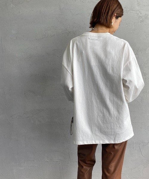 PENDLETON（ペンドルトン）の「[PENDLETON/ペンドルトン] ポケット刺繍ロンT（Tシャツ/カットソー・レディース・ブラック/ベージュ/オフホワイト・M/L）」の20枚目の写真