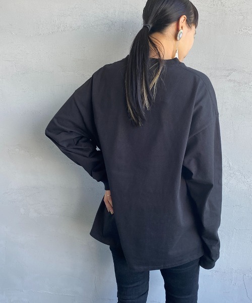 PENDLETON（ペンドルトン）の「[PENDLETON/ペンドルトン] ポケット刺繍ロンT（Tシャツ/カットソー・レディース・ブラック/ベージュ/オフホワイト・M/L）」の22枚目の写真