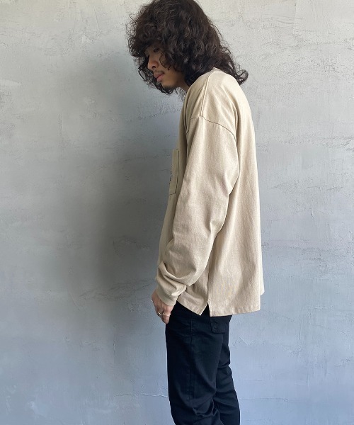 PENDLETON（ペンドルトン）の「[PENDLETON/ペンドルトン] ポケット刺繍ロンT（Tシャツ/カットソー・レディース・ブラック/ベージュ/オフホワイト・M/L）」の18枚目の写真
