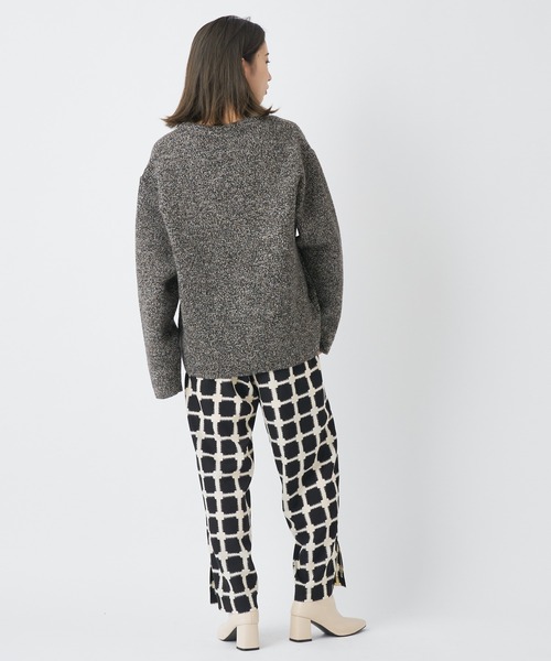 CIAOPANIC（チャオパニック）の「【So_lemn/ソレム】ミラノリブカーディガン（カーディガン/ボレロ・レディース・ブラウン/グレー・FREE）」の8枚目の写真